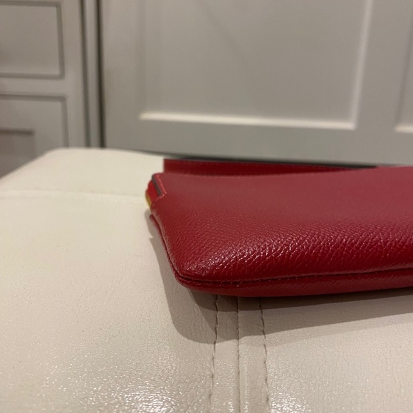 Coach Corner Zip Wristlet - Red - Picture 4 of 7